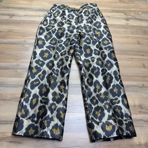 Pantalón Sezane Paris Gustavo Talla 8 EE. UU. EU 40 en Pantalones Estampado Jacquard Leopardo - Imagen 1 de 8
