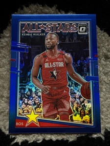 2020-21 Panini Donruss Optic All-Stars Blue Prizm /49 Kemba Walker #12 - Picture 1 of 2