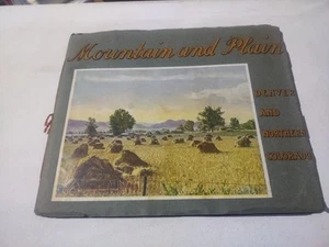 1906 MOUNTAIN AND PLAIN DENVER AND NORTHERN COLORADO HISTORICAL PICTURE BOOK - Picture 1 of 12