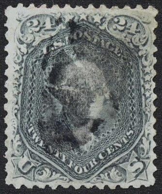 U.S. Classic #78b F/VF 24 cent Gray '23 CV $275.00 - Image 1 of 2