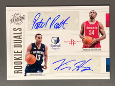 HENRY / PATTERSON 2010-11 Panini Season Update Rookie Duals Autographs 56/99