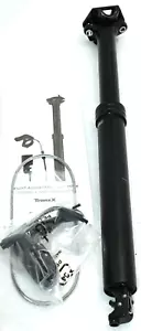 Cube TranzX Teleskop-Sattelstütze absenkbar 31,6 mm Hub 130 mm L 425 mm schwarz - Bild 1 von 3