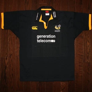 mint vintage London Wasps 2003-04 Canterbury CCC jersey shirt Generation Telecom - Bild 1 von 12