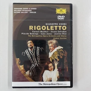 Rigoletto - Giuseppe Verdi- Placido Domingo (DVD, Opera) ALL Regions- NEW SEALED - Picture 1 of 2