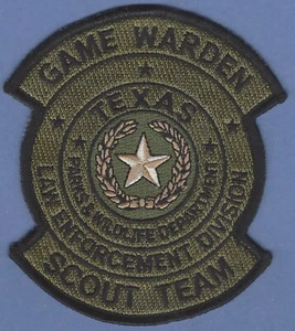 TEXAS GAME WARDEN SCOUT TEAM PATCH - Picture 1 of 1