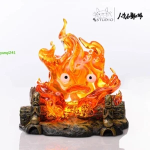 Anime ShenYin Studios Howl's Moving Castle Calcifer Resin Led Statue 13cm Toys - Picture 1 of 20