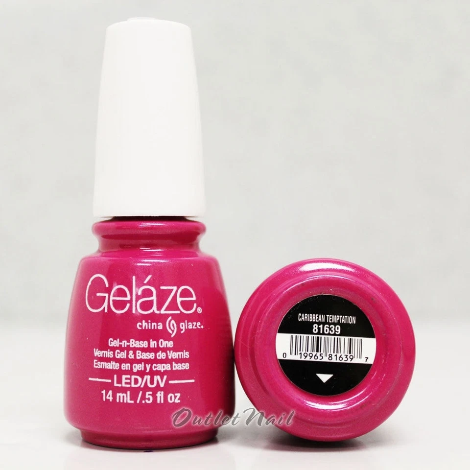 Gelaze China Esmalte LED UV Gel Color Esmalte 0.5 OZ - Caribbean Temptation 81639 Foto 1 de 1