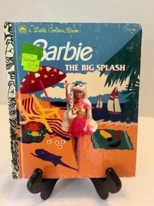 Little Golden Book BARBIE - THE BIG SPLASH 1992 #107-86 - Picture 1 of 1
