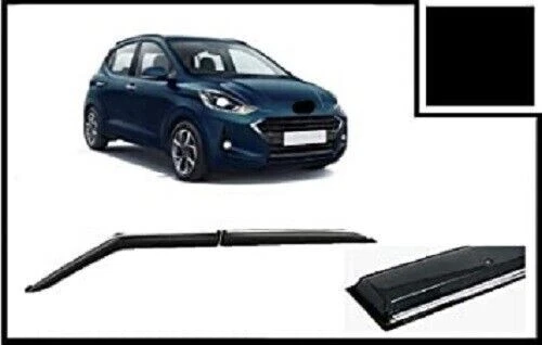 Visera de puerta de ventana de coche protector de lluvia viento lateral PARA Hyundai Grand I10 Nios 4 piezas Foto 1 de 4