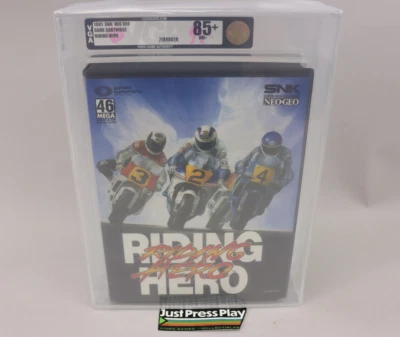 Riding Hero SNK Neo Geo Motorcycle Racing Factory Sealed VGA 85+ NM+ Gold Level! - Image 1 of 4