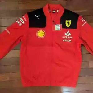 Puma Scuderia Ferrari F1 Team Jacket Windbreaker 2023 M NWT $170 763413 - Picture 1 of 7