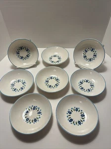 (8) Marcrest Mid Century Modern Swiss Alpine Dessert Bowls 5 1/2” Diameter EUC - Picture 1 of 7