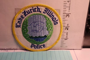police patch   LAKE ZURICH POLICE ILLINOIS - Picture 1 of 1