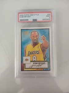 2005 Topps 1952 stile Kobe Bryant PSA 9 - Foto 1 di 2