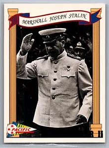 1992 Pazifik Zweiter Weltkrieg #22 Marshall Joseph Stalin - NM-MT *TEXCARDS* - Bild 1 von 2