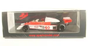 Mclaren M23 No.40 British Gp Formula 1 1977 (Gilles Villeneuve) 1:43 Spark - Imagen 1 de 1