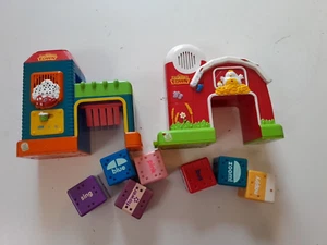 LeapFrog Farm & Car wash Block Book Toy Interactive Sounds Educational - Picture 1 of 8