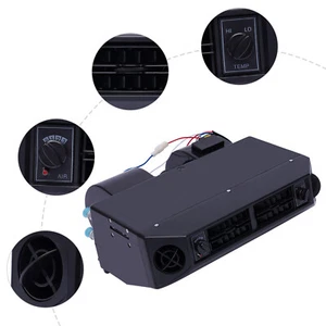 Universal Car Under Dash A/C Evaporator Kit 12V Heat & Cool 3 Speed Air Flow US - Picture 1 of 13