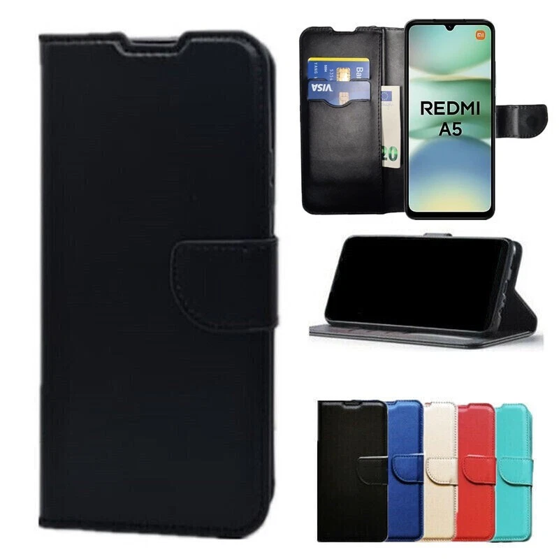 COVER CUSTODIA A PORTAFOGLIO LIBRO TESSERE PER XIAOMI REDMI A5 - Immagine 1 di 1