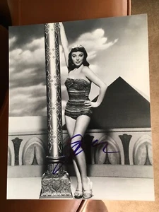 Foto brillante autografiada firmada por Joan Collins 8x10 buen estado RR subasta LOA - Imagen 1 de 3