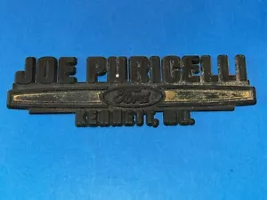 Joe Purigelli Ford Kennett MO concesionario de automóviles emblema insignia logotipo nombre - Imagen 1 de 6