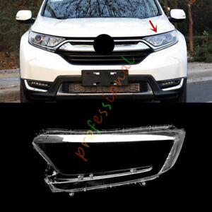 For Honda CR-V 2017-2022 Left Side Headlight Clear Lens Cover Replace + Sealant