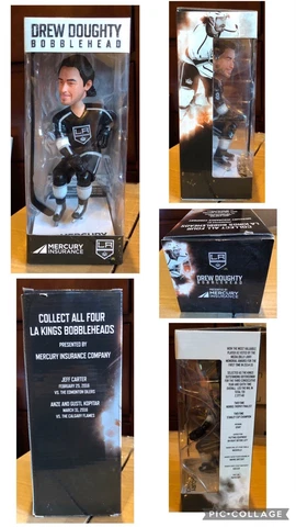 Drew Doughty #8 Bobble Head Los Angeles Kings New NHL 2016 Mercury Insurance Cover