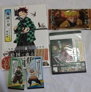 Demon Slayer: Kimetsu No Yaiba Official Art Book IKUSEISO Zenitsu clear case inc - Picture 1 of 24