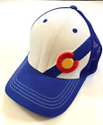 Colorado Snapback Hat Local Trucker C Logo Cap Mesh Rockies Outdoor Vail