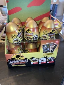 Lot Of 12 Jurassic Park 30th Anniversary CAPTIVZ Golden Egg NEW - Picture 1 of 2