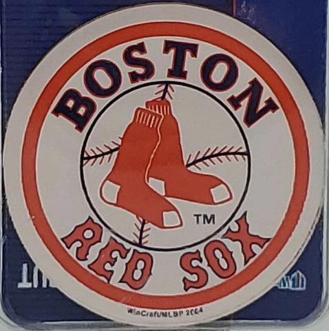Boston Red Sox MLB Baseball Precision-Cut Magnet Wincraft 2.25"x2.25" Cover