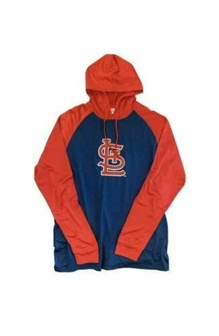 St Louis Cardinals Adult Performance Long Sleeved Hooded Pullover SGA 9/12/21 XL Cover