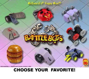 McDonald's 2002 BattleBots Toys-Pick Your Favorite! - Picture 1 of 8