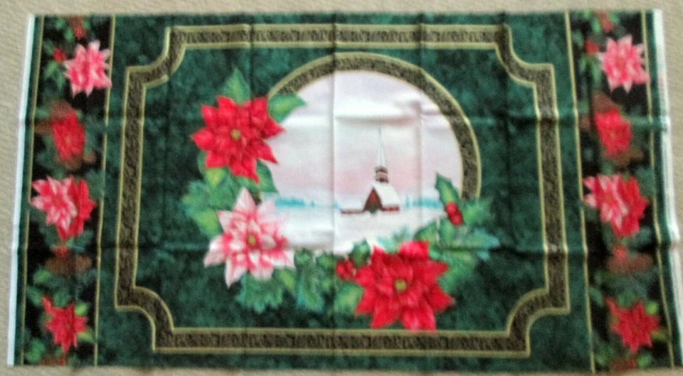 1 Wonderful OOP "Christmas Morning" Quilting/Wallhanging SewingFabric Panel - Image 1 of 1