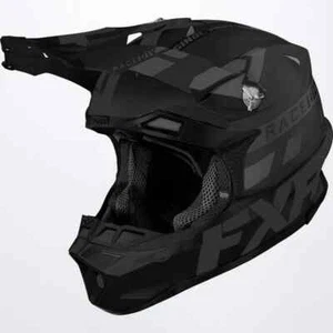New OEM FXR Blade Race Division Helmet, Size 3XL, Black Ops - 220631-1010-22 - Picture 1 of 5