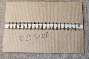 20 pcs. 2D510A / KD510A/ КД510А Silicon Si Pulse Diode 50V 200mA Soviet USSR - Picture 1 of 4