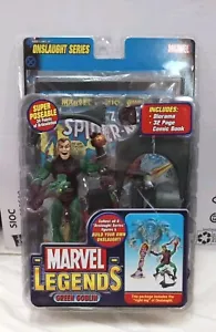 Marvel Legends DUENDE VERDE DESENMASCARADO Norman Osborne TOYBIZ 6" Figura Nuevo SELLADO - Imagen 1 de 10