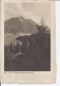 653 Sils im Engadin Piz Margna 1923 Bütten - Picture 1 of 2