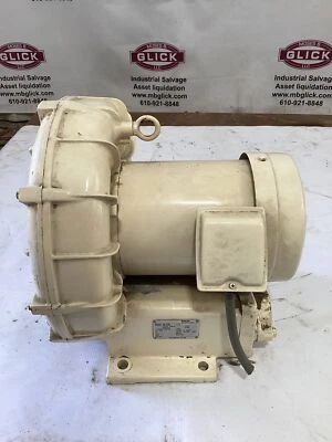 Soplador de anillo de aire regenerativo eléctrico FUJI VFC505A 1-1/2" 1,5 kW 700 mm Aq 460 V 3 PH Foto 1 de 4