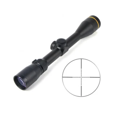 4.5-14X40mm Riflescope Long Eye Relief Mil Dot Hunting Scopes w/ Ring Mounts - Image 1 of 4