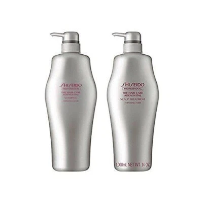 NUEVO Champú Shiseido Adenovital 1000 ml y tratamiento del cuero cabelludo 1000 ml Juego de 2 de JP Foto 1 de 4