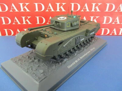Die cast 1/43 Modellino Carro Armato Tank Churchill MKVII 34 Brigade France 1944 - Immagine 1 di 4