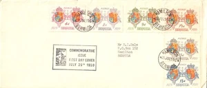 BERMUDA: 1959 COMMEMORATIVE ISSUE # 169-174 (6) FDC - Picture 1 of 2