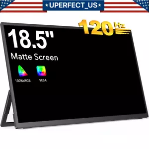 UPERFECT 18.5" 120HZ Ultra Slim HDR Portable Monitor IPS 1920*1080 FHD for HDMI - Picture 1 of 21