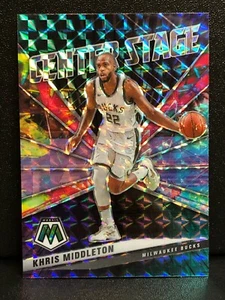 Baloncesto mosaico 2020-21 Khris Middleton centro del escenario - Imagen 1 de 10