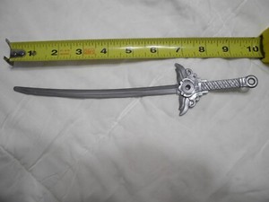 1993 MIGHTY MORPHIN POWER RANGERS DELUXE THUNDERZORD MEGAZORD SWORD VINTAGE