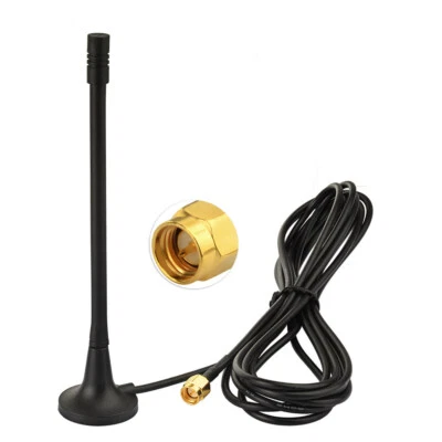 SMA Antenna 3M for 2G 3G 4G Router LTE GSM Wlan Bluetooth Wifi Wireless Networks - Image 1 of 4