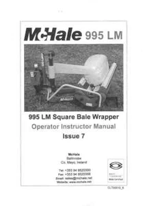 McHale Balewrapper 995LM Operators Manual - 995 LM - Picture 1 of 1