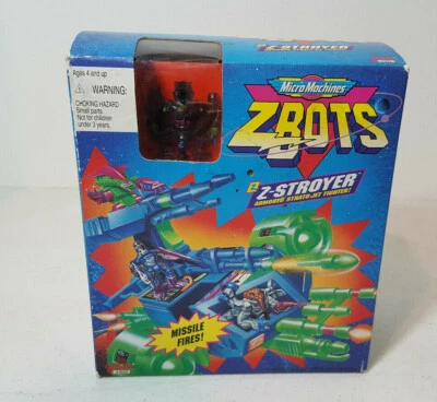 Vintage 1997 Galoob Micro Machines ZBots Z-Stroyer Vehicle - Image 1 of 4