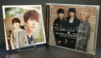CD SUPER JUNIOR K.R.Y Promise You Japan E.L.F Limited with Kyuhyun Photocards Foto 1 de 4
